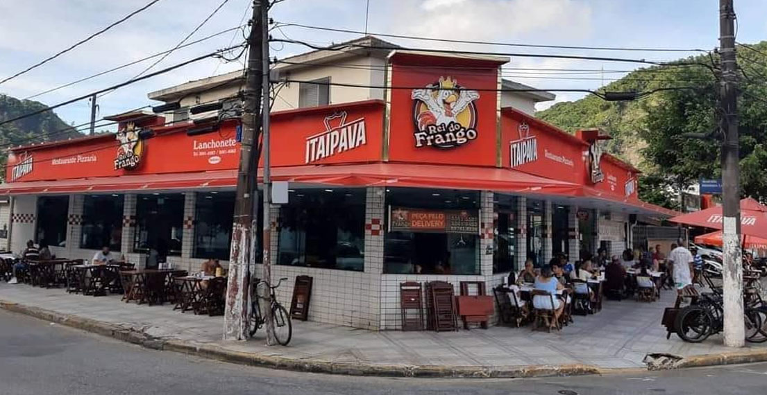 O Rei do Frango à Passarinho em São Vicente - Restaurante, Pizzaria